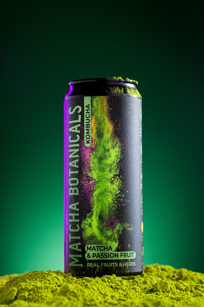 RUDY'S × MATCHA BOTANICALS | MATCHA & PASSIONSFRUCHT KOMBUCHA