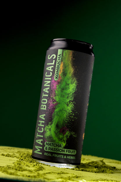 RUDY'S × MATCHA BOTANICALS | MATCHA & PASSIONSFRUCHT KOMBUCHA