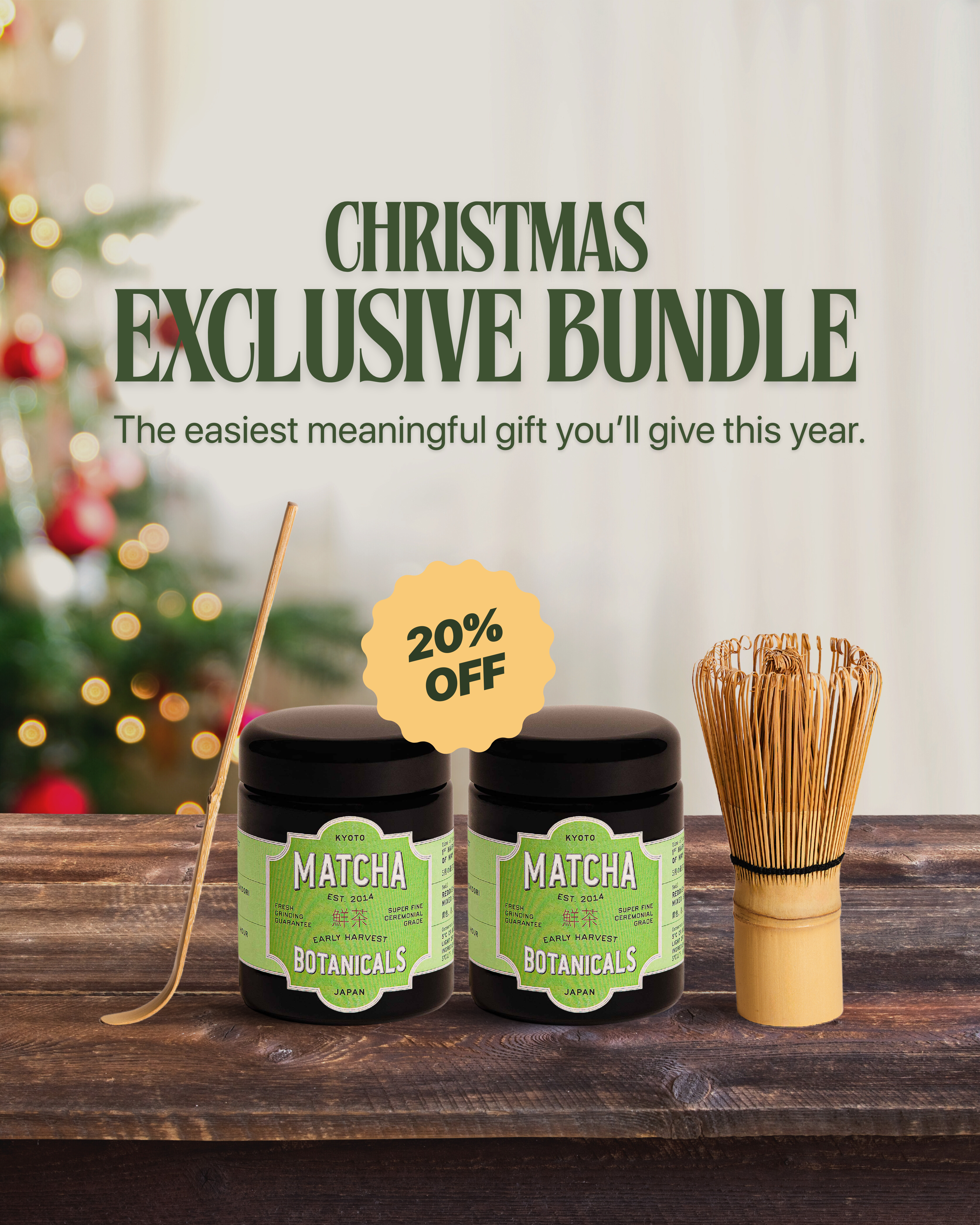 Doppelter Matcha, doppeltes Glück